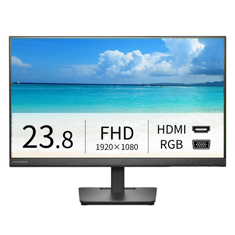 LCD-A242SDBX／23.8インチ フルHD液晶モニター ブラック