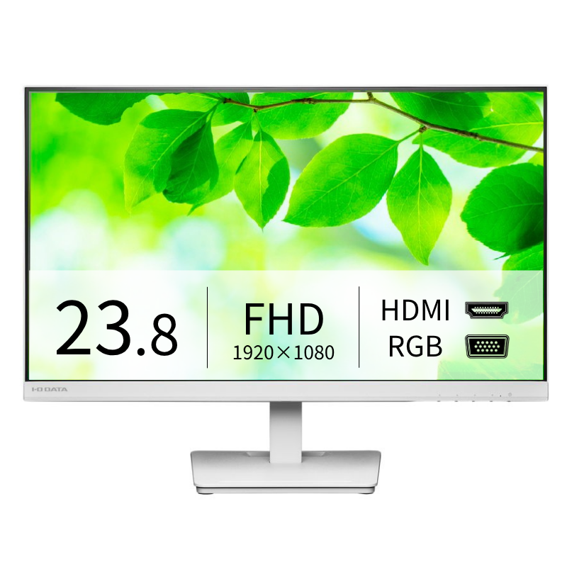 LCD-A242SDW/23.8インチ フルHD液晶モニター ホワイト